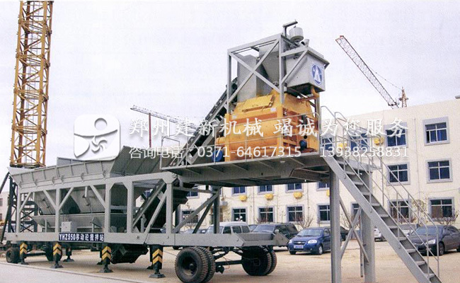 建新機械移動式攪拌站結(jié)構(gòu)組成(圖1) 建新機械移動式攪拌站結(jié)構(gòu)組成(圖1)