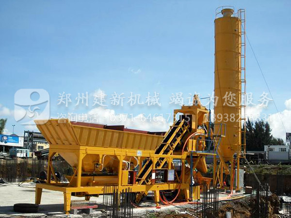 建新機械移動式攪拌站維修方便嗎(圖1) 移動式攪拌站
