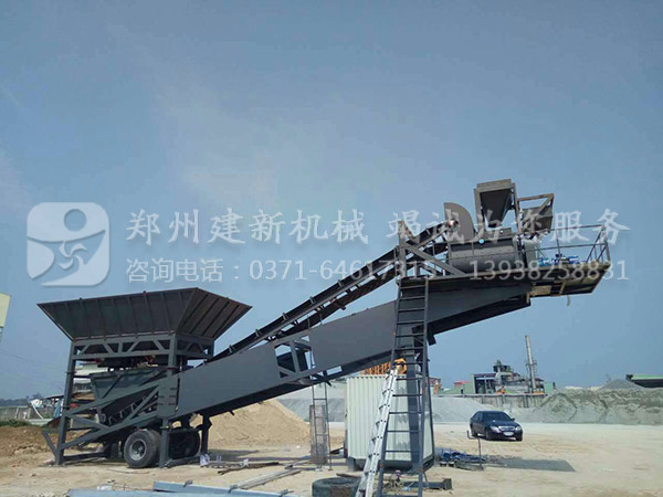 建新機(jī)械移動(dòng)式攪拌站新工藝新材料新技術(shù)(圖1) 移動(dòng)式攪拌站